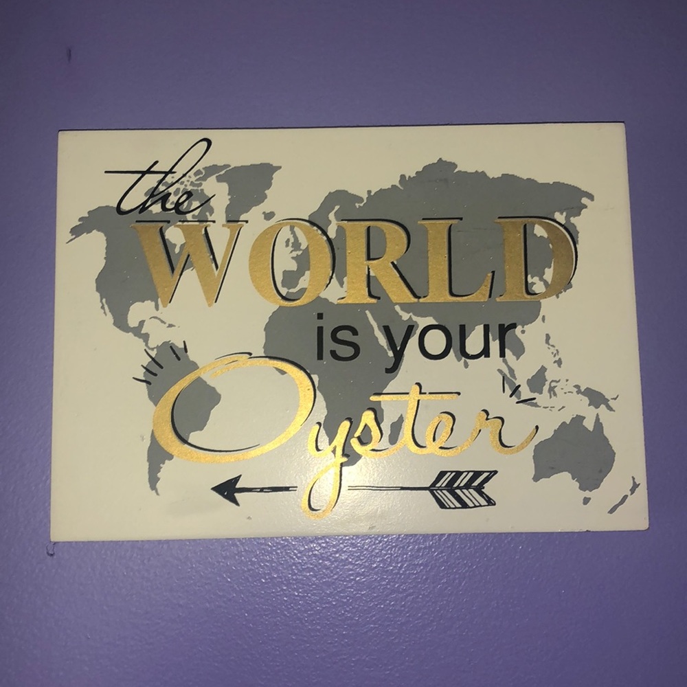 World travel wall decor🗺